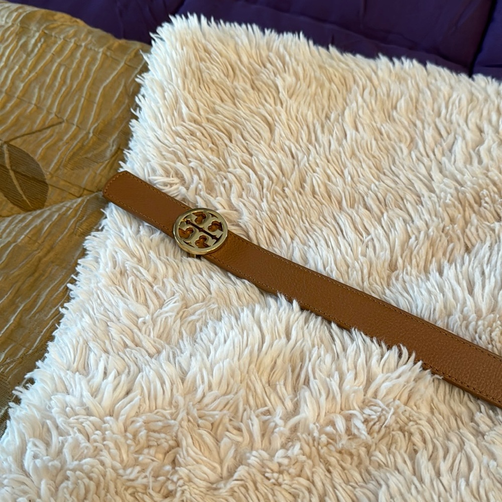 Tory Burch Miller logo belt